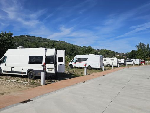 Caravan area